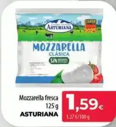 Spar La Palma Asturiana - mozzarella fresca oferta
