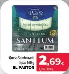 Spar La Palma El pastor - queso semicurado tapas oferta