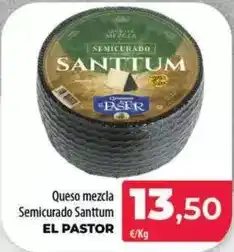 Spar La Palma El pastor - queso mezcla semicurado santtum oferta