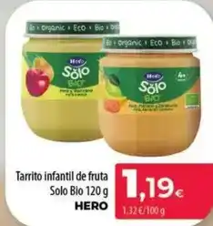 Spar La Palma Hero - tarrito infantil de fruta solo bio oferta