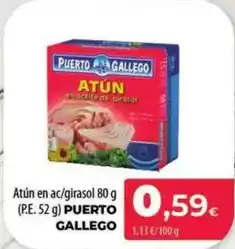 Spar La Palma Puerto gallego - atun en ac/girasol oferta