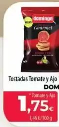 Spar La Palma Domingo - tostadas tomate y ajo oferta