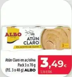 Spar La Palma Albo - atun claro en ac/oliva oferta