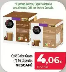 Spar La Palma Nescafé - cafe dolce gusto oferta