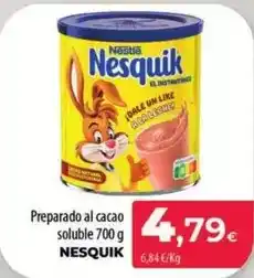Spar La Palma Nesquik - preparado al cacao soluble oferta