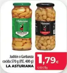 Spar La Palma La asturiana - judion o garbanza cocida oferta