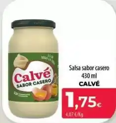 Spar La Palma Calvé - salsa sabor casero oferta