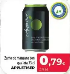 Spar La Palma Appletiser - zumo de manzana con gas oferta