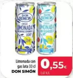 Spar La Palma Don simón - limonada con gas oferta