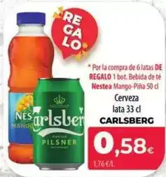 Spar La Palma Carlsberg - cerveza oferta