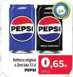 Spar La Palma Pepsi - refresco original o zero oferta