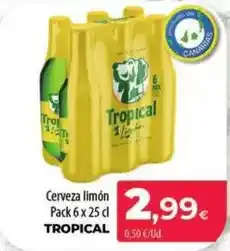 Spar La Palma Tropical - cerveza limon oferta