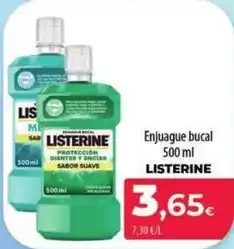 Spar La Palma Listerine - enjuague bucal oferta
