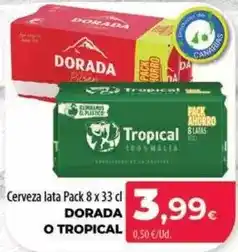 Spar La Palma Tropical - cerveza lata oferta