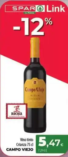 Spar La Palma Campo viejo - vino tinto crianza oferta