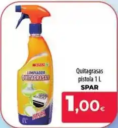 Spar La Palma Spar - quitagrasas pistola oferta