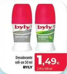 Spar La Palma Byly - desodorante roll-on oferta
