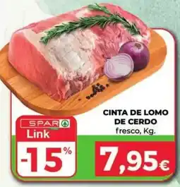 Spar La Palma Cinta de lomo de cerdo oferta