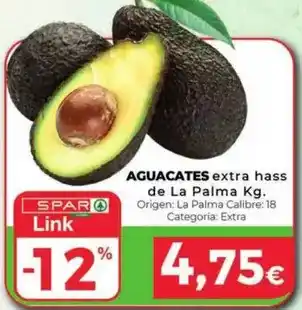 Spar La Palma Aguacates extra hass de la palma oferta