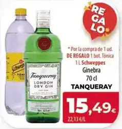 SPAR Lanzarote Tanqueray - ginebra oferta