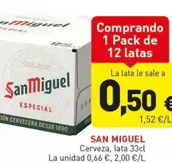 Hiperber San miguel - cerveza oferta