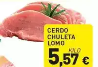 Hiperber Cerdo chuleta lomo oferta