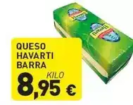 Hiperber Havarti - queso barra oferta