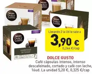 Hiperber Nescafé - cafe capsulas intenso oferta