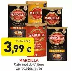 Hiperber Marcilla - cafe molido crème oferta