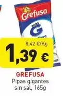 Hiperber Grefusa - pipas gigantes sin sal oferta