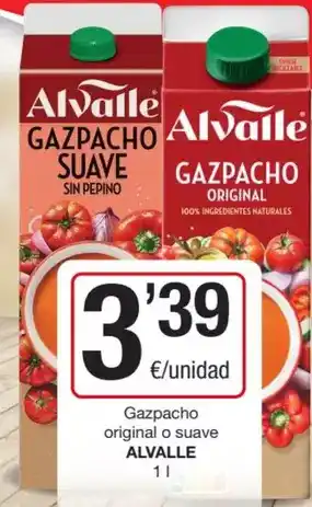 SPAR Fragadis Alvalle - gazpacho original o suave oferta