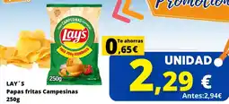 Cash Jesuman Lay's - papas fritas campesinas oferta