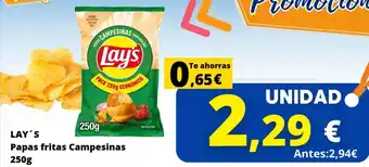 Cash Jesuman Lay's - papas fritas campesinas oferta