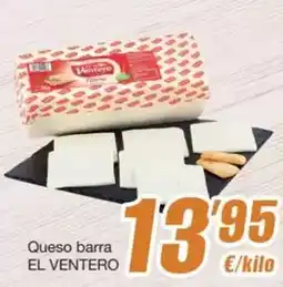 SPAR Fragadis El ventero - queso barra oferta
