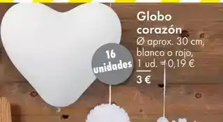 TEDi Globo corazón oferta