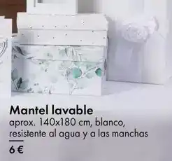 TEDi Mantel lavable oferta