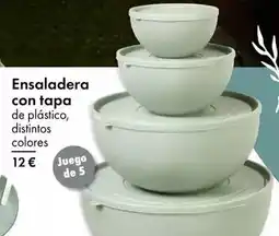 TEDi Ensaladera con tapa oferta