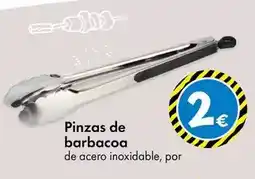 TEDi Pinzas de barbacoa de acero inoxidable oferta