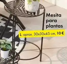 TEDi Mesita para plantas oferta