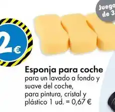 TEDi Esponja para coche oferta