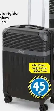 TEDi Maleta rígida prémium oferta