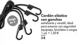 TEDi Cordon elástico con ganchos oferta
