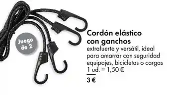 TEDi Cordon elástico con ganchos oferta