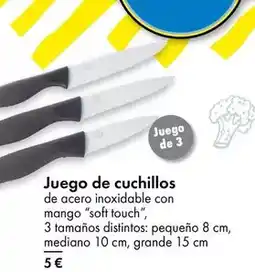 TEDi Juego de cuchillos oferta