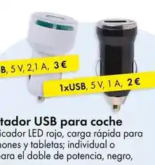 TEDi Adaptador usb para coche oferta