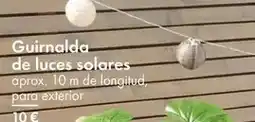 TEDi Guirnalda de luces solares oferta