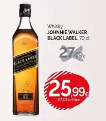 Condis Johnnie walker - whisky black label oferta