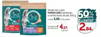 Condis Purina - menjar per a gats oferta