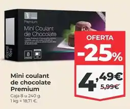 La Sirena Premium - mini coulant de chocolate oferta