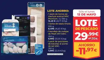 La Sirena Austral - lote ahorro oferta